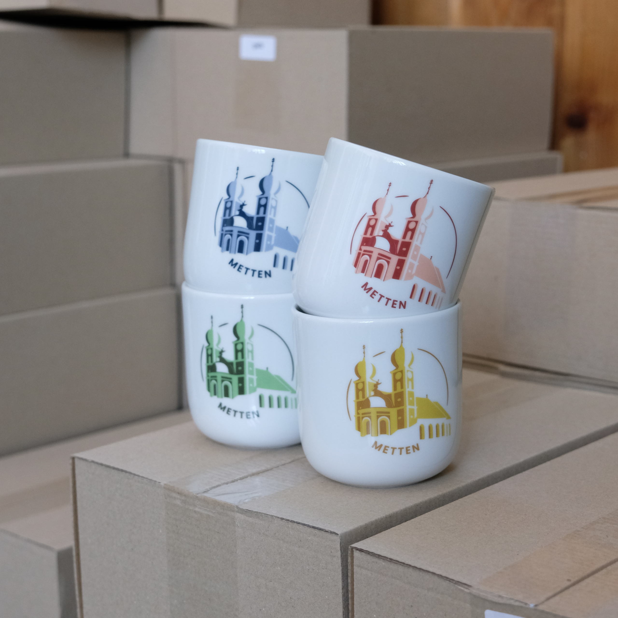 Farbvarianten Klostertasse
